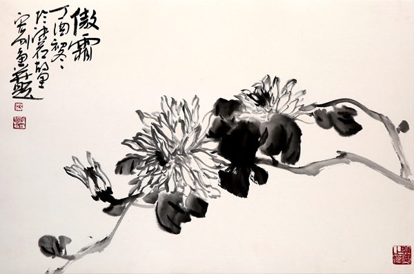 07菊花（沙湾区纪委供稿。陈宏刚画）.JPG